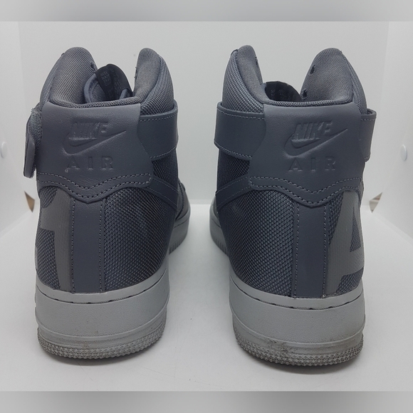 New Nike AV8364-001 Air Force 1 High Black Sz 9.5 - Picture 3 of 7